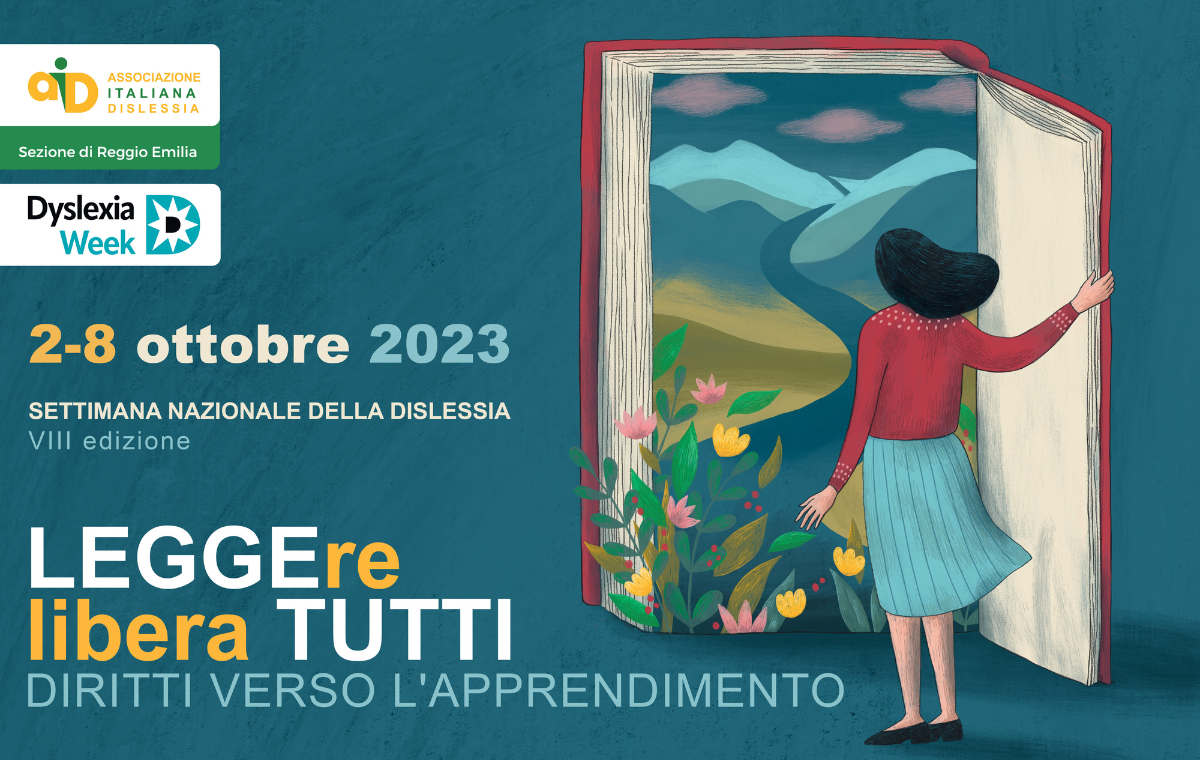 In occasione della VIII edizione della Settimana Nazionale della Dislessia (2-8 ottobre 2023) la sezione AID di Reggio Emilia organizza sei incontri gratuiti per approfondire i temi legati ai Disturbi Specifici dell'Apprendimento.